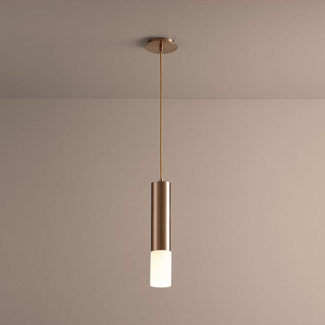 Opus Pendant Light in Satin Copper