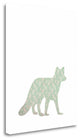 "Floral Fox" By Tara Moss, Giclee Print on Gallery Wrap Canvas, Ready to Hang