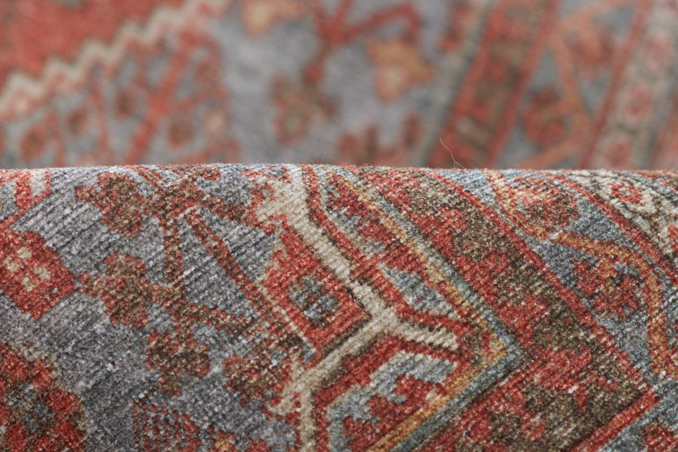 Momeni Afshar Polyester Copper Area Rug 7'6" X 9'6"