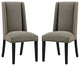 Baron Dining Chair Fabric Set of 2
