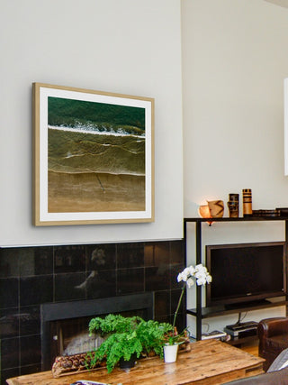 "Arriving Tide" Framed Print by Karolis Janulis