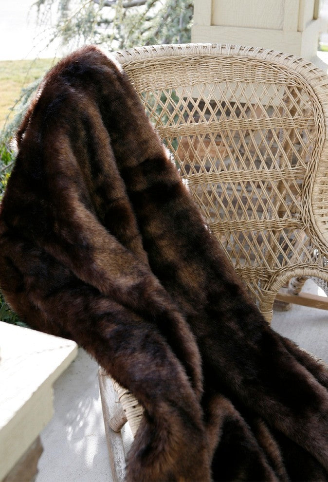 Bear Fur Throw
