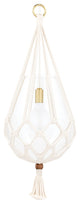 Tessa 1 Light Large Pendant, Aged Brass, Clear
