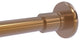 Shower Curtain Rod Brackets, Brushed Bronze
