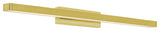 Brock 36'' LED Vanity - Satin Brass