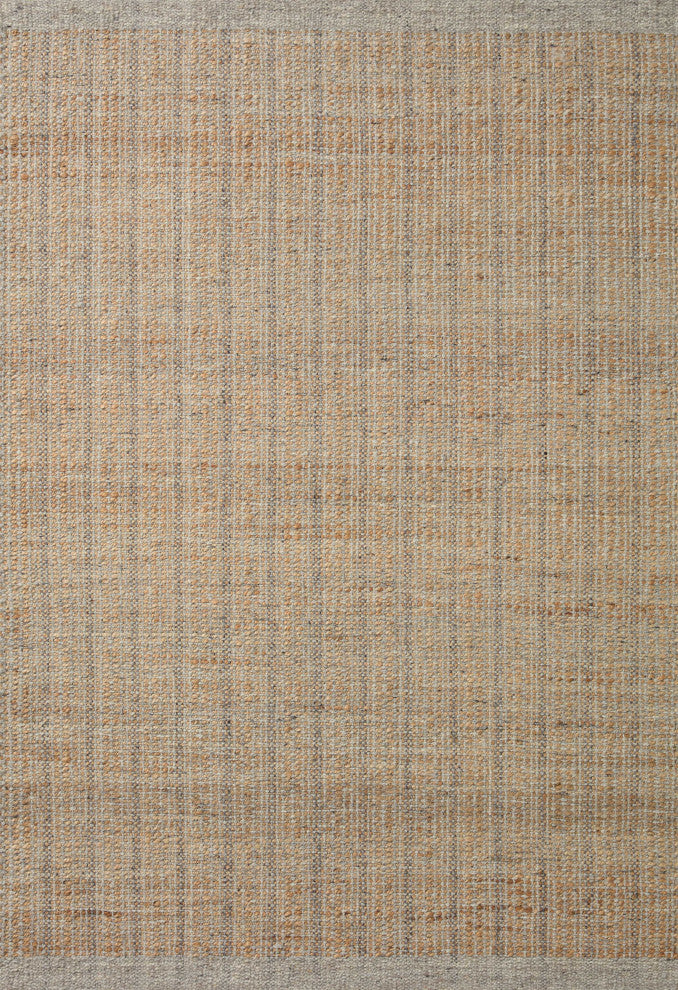 Jean Stoffer x Loloi Cornwall Lt Grey / Natural 2'-6" x 7'-6" Runner Rug