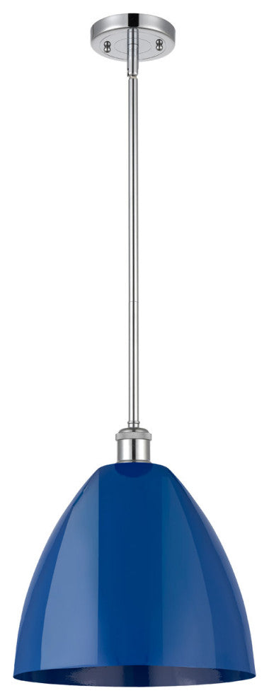 Innovations 516-1S-PC-MBD-12-BL 1-Light Pendant, Polished Chrome