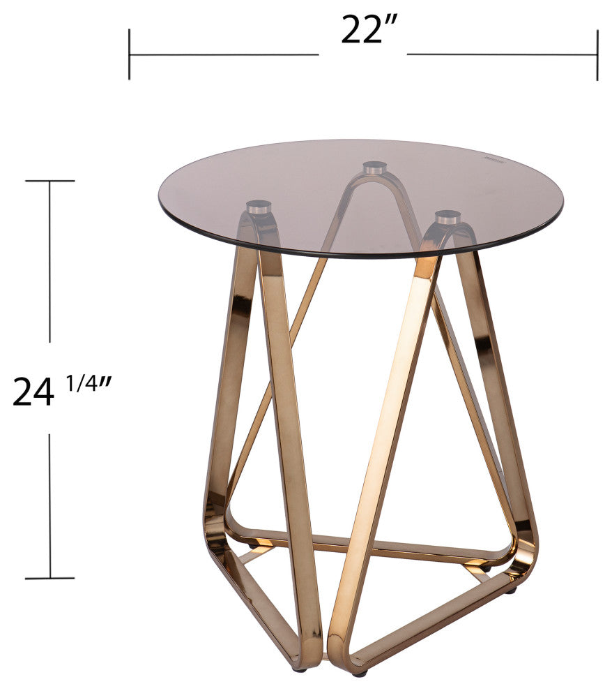 Stondon Round End Table