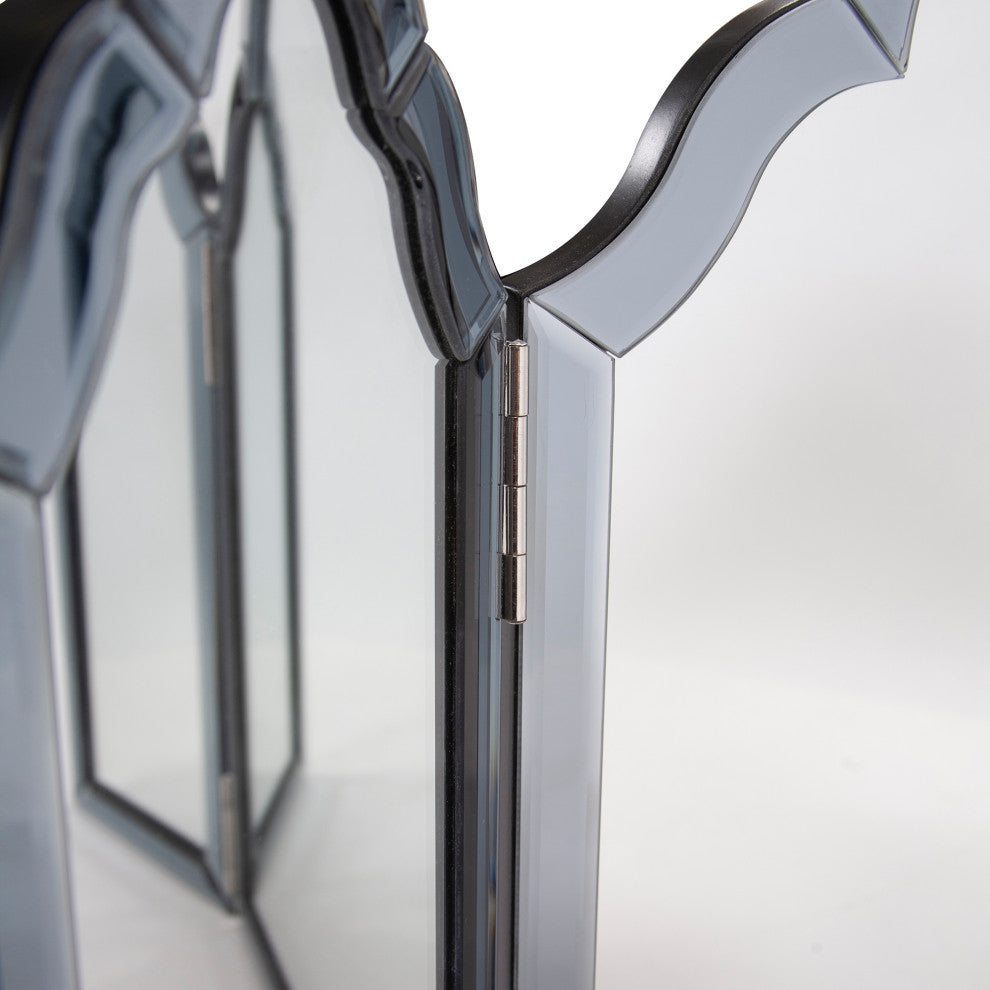 Grigio Trifold Vanity Mirror