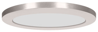 Access Modplus Round 12" LED Flush, 120-277v, Steel/Acrylic - 20838LEDD-BS-ACR