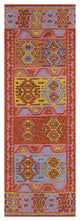 Surya Sajal SAJ-1075 8'x10' Rug, Burnt Orange/Pale Pink/Yellow/Camel/Denim