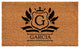 Calloway Mills Imperial Doormat, Letter G