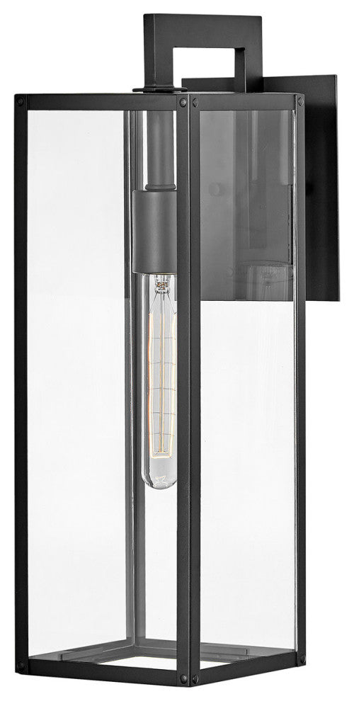 Hinkley Lighting 2594-LL Max 1 Light 18.5" Tall Outdoor Wall - Black