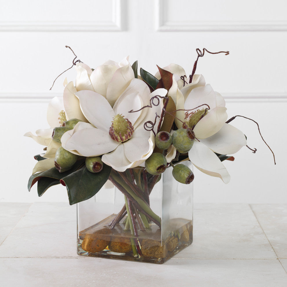 Uttermost 60197 Dobbins Magnolia Bouquet