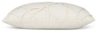 Illusion Ivory Indoor/Outdoor Performance Pillow, 12"x20"