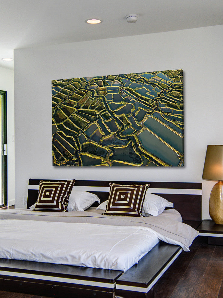 "Waterways" Painting Print on Wrapped Canvas