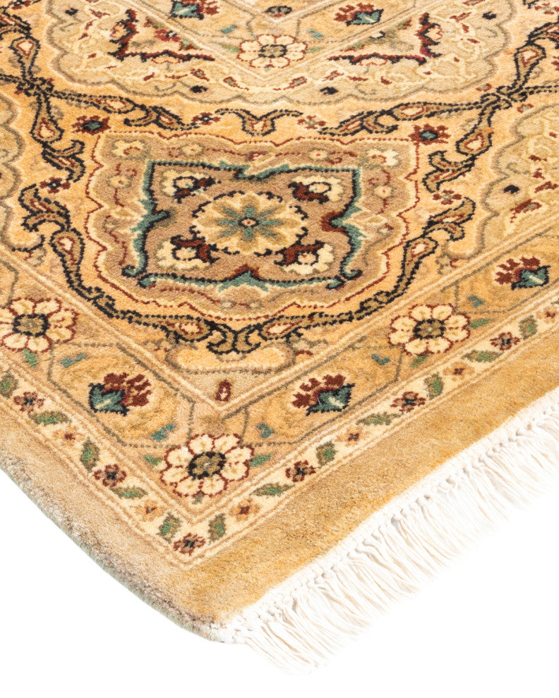 Mogul, One-of-a-Kind Hand-Knotted Area Rug Yellow, 9'1"x12'2"