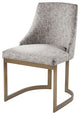 Madison Park Dining Chairs Transitional Modern Side Chairs, Set of 2, Grey, Dining Chair