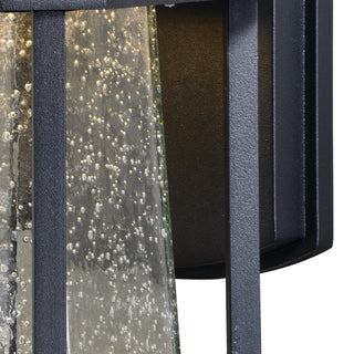 Freeport Dualux 55" LED Outdoor Wall Sconce, Textured Black