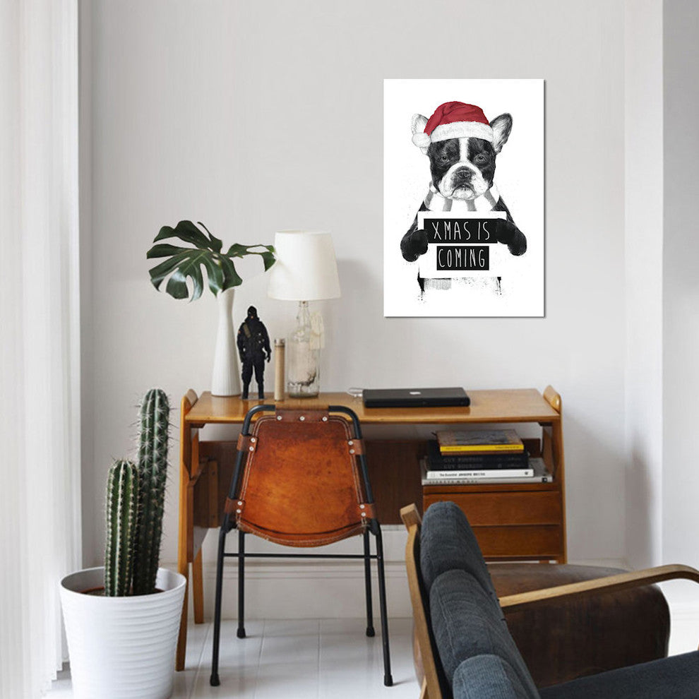 "Xmas Is Coming" by Balazs Solti, Canvas Print, 40"x26"