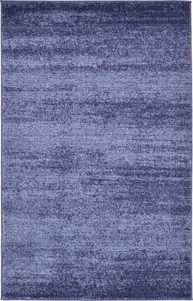 Unique Loom Navy Blue Del Mar Lucille 3' 3 x 5' 3 Area Rug