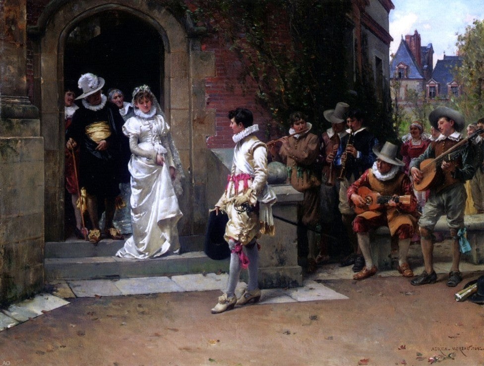 Adrien Moreau After the Wedding, 21"x28" Wall Decal Print