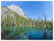 Grassi Lake Canmore Alberta Canada, Landscape Canvas Art Print, 40"x30"