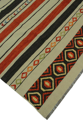 High-Low Kilim Issac Beige Rug