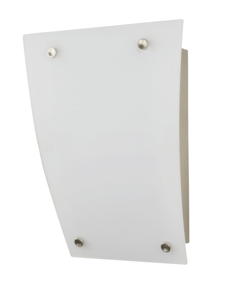 Dorset Sconce LED 14W - Satin Nickel - White