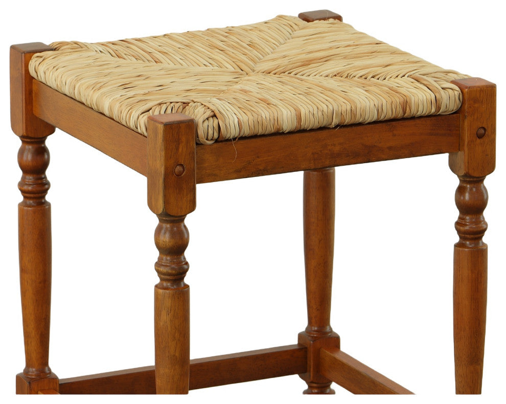 Thomasville Rta 29" Bar Stool, Walnut