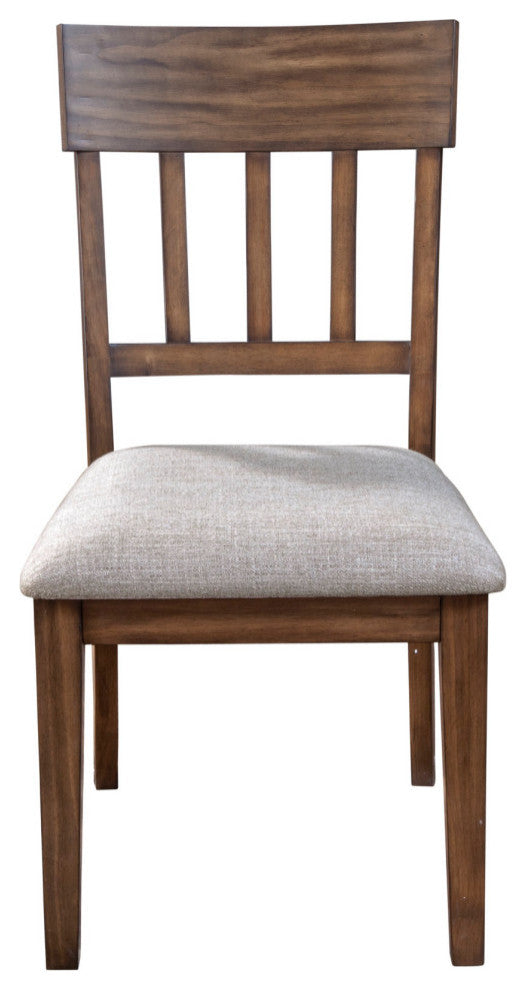 Donham Set of 2 Side Chairs, Brown