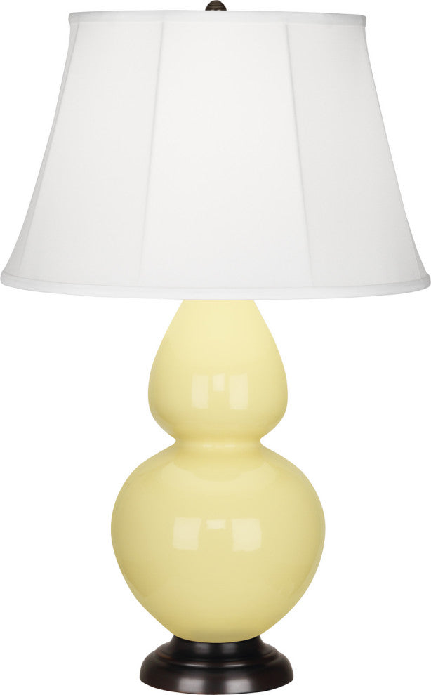 Robert Abbey RA-1605 1-Light Table Lamp, Double Gourd
