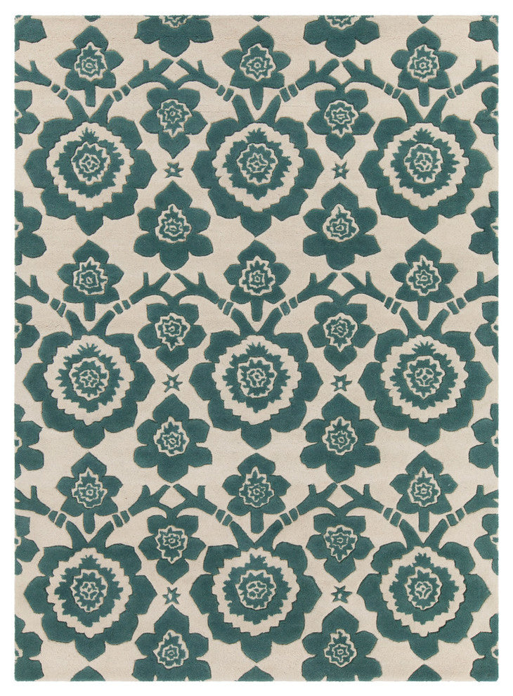 Int Contemporary Area Rug, 5''x7''