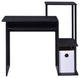 Computer Desk With Keyboard Tray, Black Finish