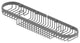 Oval Combination Shower Basket, Matte Gray
