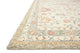 Hooked Wool Pile Norabel NOR-03 Ivory / Rust Area Rug by Loloi, 5'-0" X 7'-6"