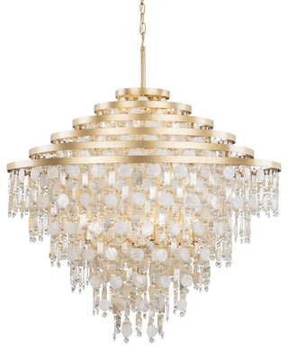 Kalani 16-Lt Chandelier - French Gold
