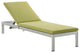 Shore Chaise with Cushions Outdoor Patio Aluminum, Set of 2
