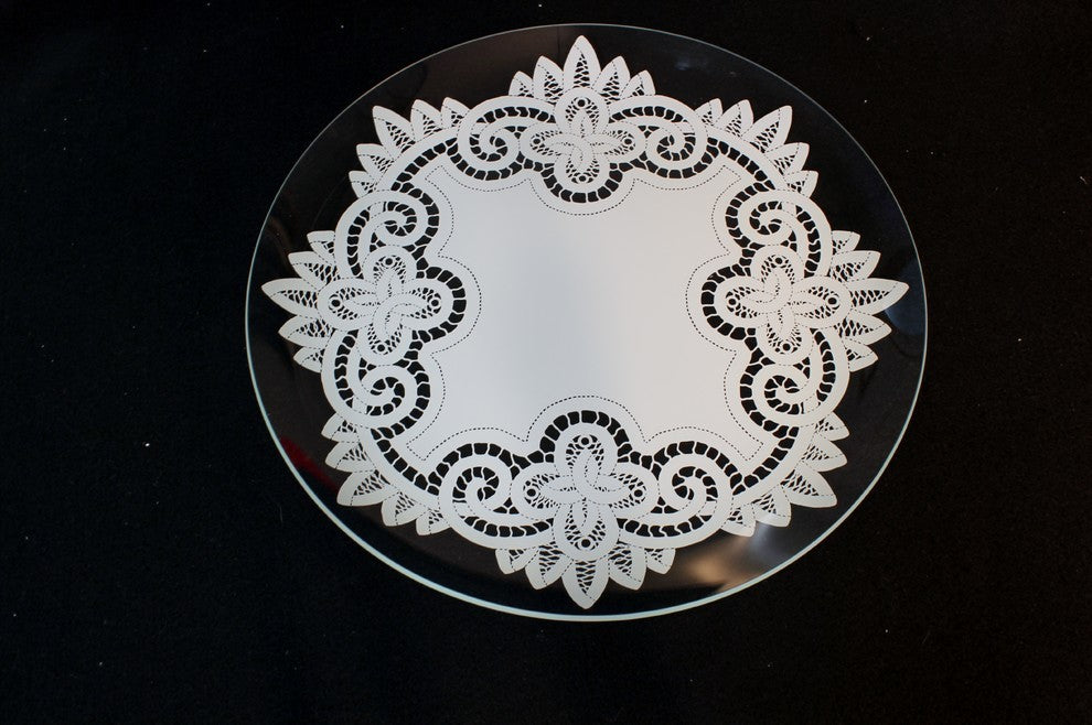 Battenburg Lace 6-Piece Round Plate Collection