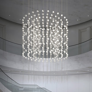 Sonneman 2172.W Constellation Centaurus Cylinder 3 Light 48"W LED - Satin