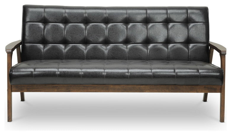 Mid-Century Masterpieces Sofa, Brown