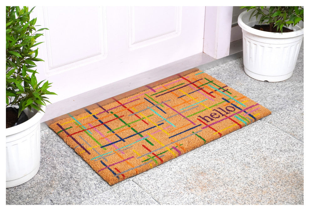 Calloway Mills Colorful Lines Doormat 17"x29"