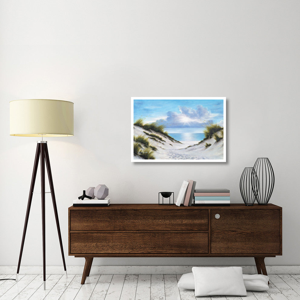 "Sand and Sea" Digital Paper Print by Diane Romanello, 38"x26"