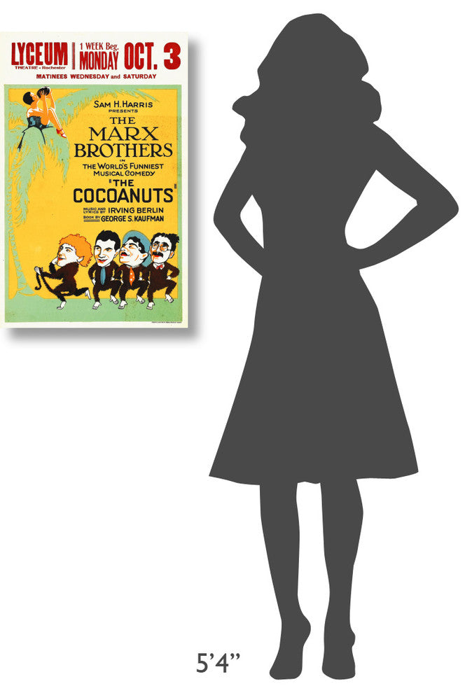 "Marx Brothers - Cocoanuts 01" Canvas by Hollywood Photo Archive, 19x30"