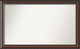 Wall Mirror Choose your Custom Size, Cyprus Walnut