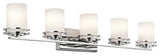 Bath 5-Light, Chrome
