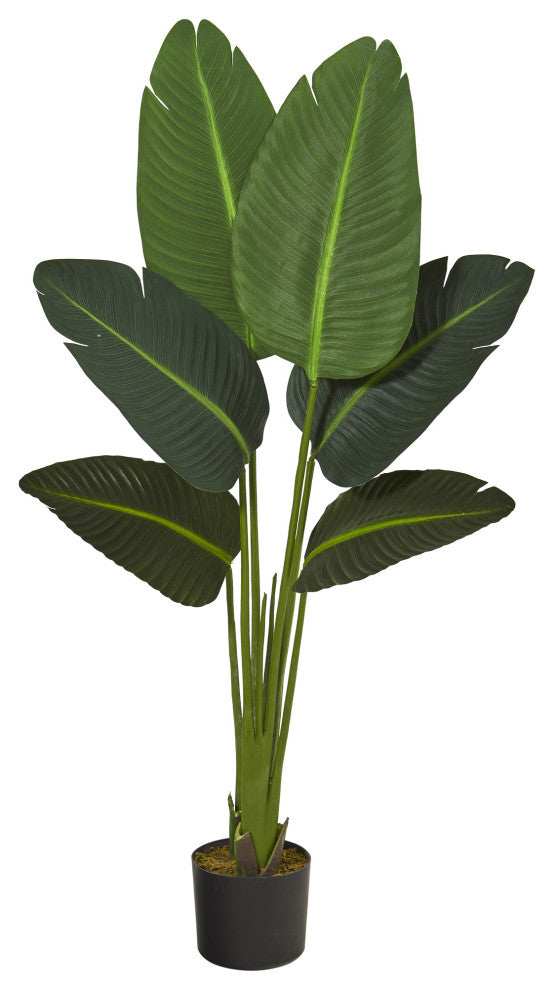 45" Travelers Palm Artificial Plant, Real Touch