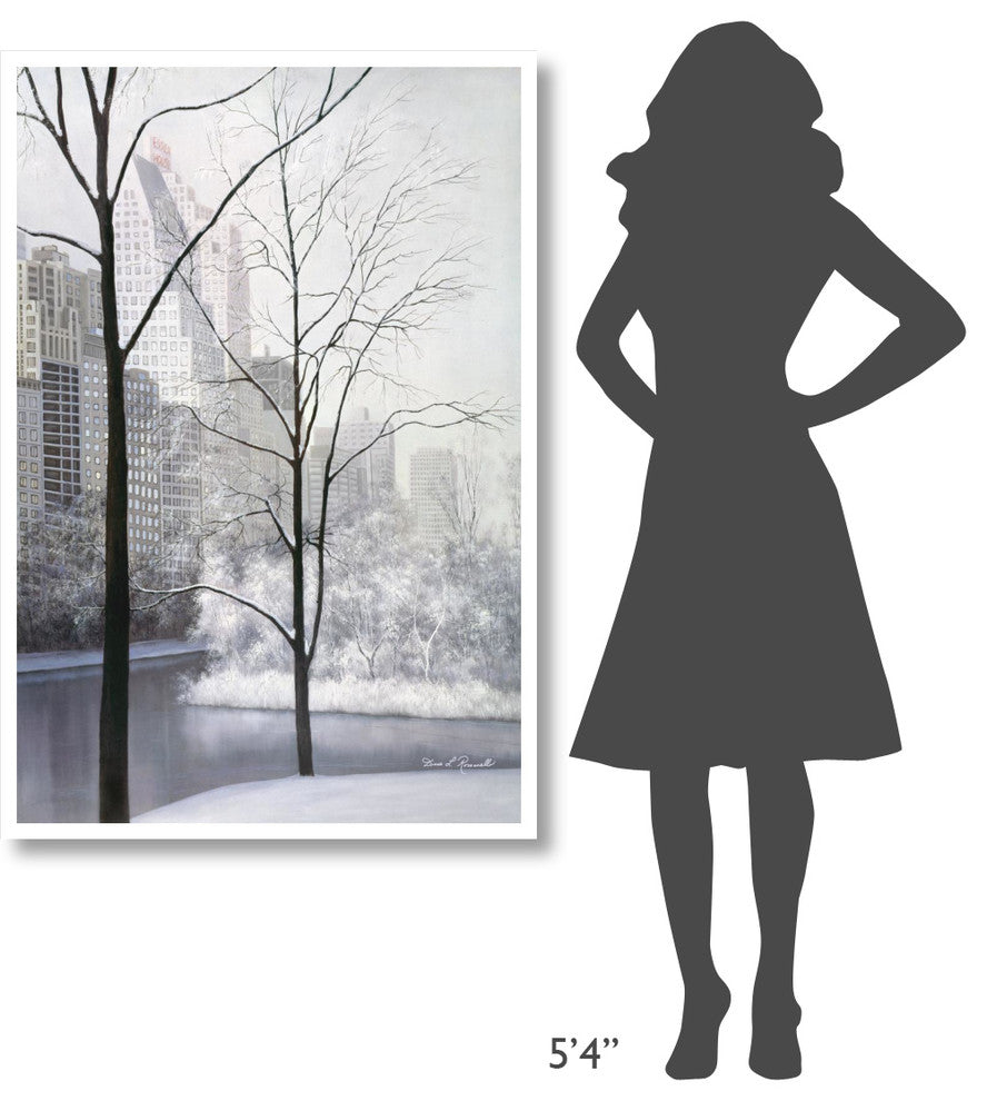 "Central Park Vertical" Digital Paper Print by Diane Romanello, 34"x50"