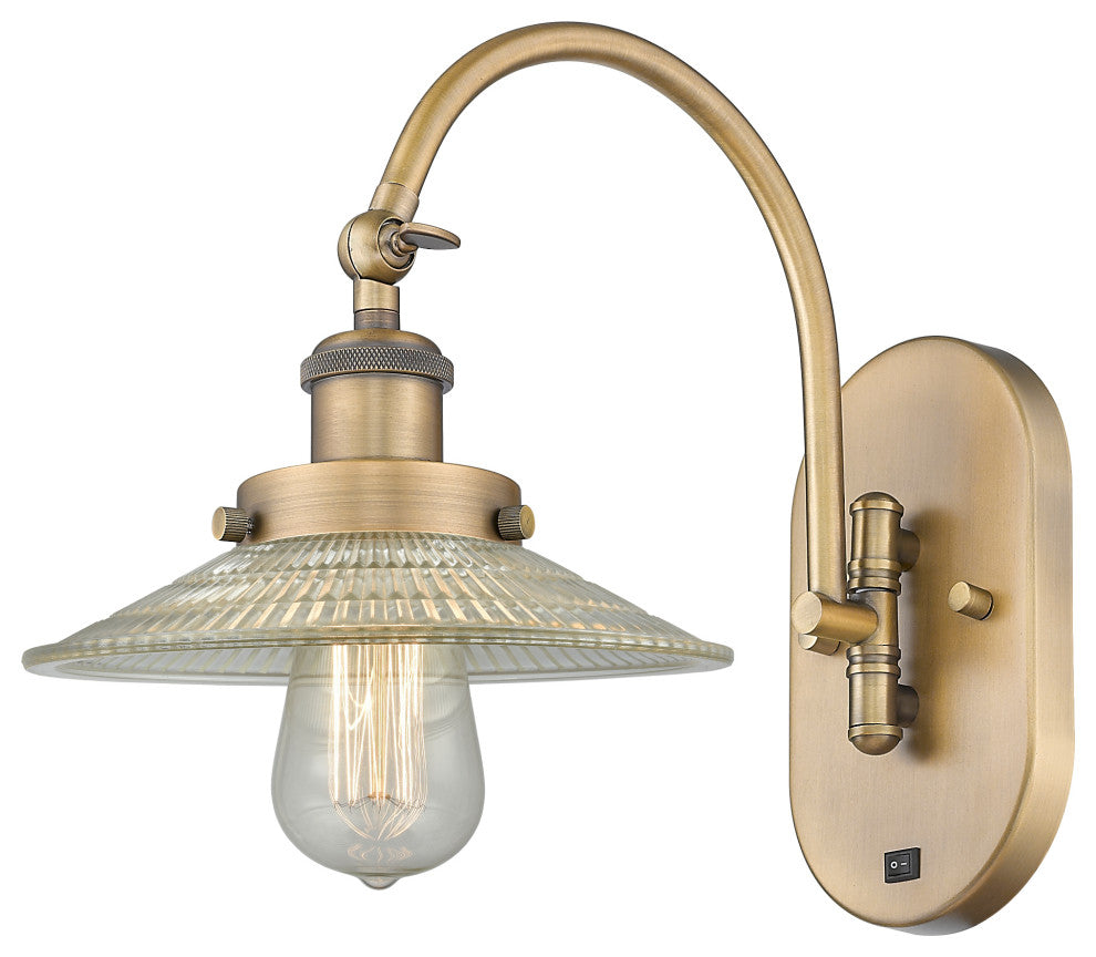 Innovations 918-1W-BB-G2 1-Light Sconce, Brushed Brass