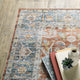 Celestia Machine Washable Vintage Indoor Area Rug, Rust, 2'x3'